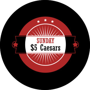 ON SPECIAL: Sunday - $7 Ceasers